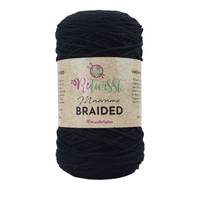 Obrázok ku produktu Špagát na macrame techniku ReTwisst MACRAME BRAIDED 2mm 02 čierna