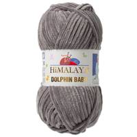 Obrázok ku produktu Pletacia priadza Himalaya DOLPHIN BABY 80320 sivá tmavá