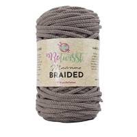 Obrázok ku produktu Špagát na macrame techniku ReTwisst MACRAME BRAIDED 4mm 09 hnedá