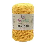 Obrázok ku produktu Špagát na macrame techniku ReTwisst MACRAME BRAIDED 4mm 25 žltá