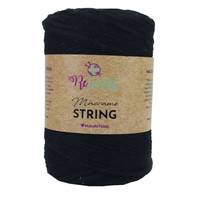 Obrázok ku produktu Špagát na macrame techniku ReTwisst MACRAME STRING 3mm 02 čierna