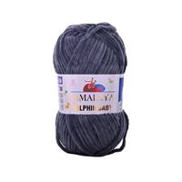 Obrázok ku produktu Pletacia priadza Himalaya DOLPHIN BABY 80367 sivá tmavá
