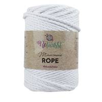 Obrázok ku produktu Špagát na macrame techniku ReTwisst MACRAME ROPE 5mm 01 biela