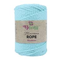 Obrázok ku produktu Špagát na macrame techniku ReTwisst MACRAME ROPE 5mm 13 modrá svetlá mentolová