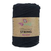 Obrázok ku produktu Špagát na macrame techniku ReTwisst MACRAME STRING 4mm 02 čierna