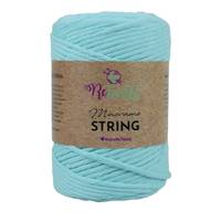 Obrázok ku produktu Špagát na macrame techniku ReTwisst MACRAME STRING 4mm 13 modrá svetlá mentolová