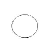 Obrázok ku produktu Kovový kruh na lapač snov 13,5cm sivá strieborná