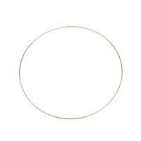 Obrázok ku produktu Kovový kruh na lapač snov 20cm žltá zlatá