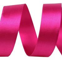 Obrázok ku produktu Atlasová stuha 24mm/5m ružová tmavá 643