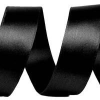 Obrázok ku produktu Atlasová stuha 24mm/5m čierna 900