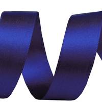 Obrázok ku produktu Atlasová stuha 24mm/5m modrá tmavá 415
