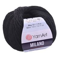 Obrázok ku produktu Pletacia vlna YarnArt MILANO 850 čierna