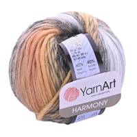 Obrázok ku produktu Pletacia vlna YarnArt HARMONY A13 hnedá béžová