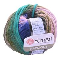 Obrázok ku produktu Pletacia vlna YarnArt HARMONY A10 zelená modrá ružová
