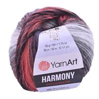 Obrázok ku produktu Pletacia vlna YarnArt HARMONY A8 biela ružová sivá