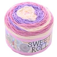 Obrázok ku produktu Pletacia priadza Himalaya SWEET ROLL 1047-24 smotanová ružová fialová