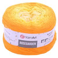 Obrázok ku produktu Pletacia priazda YarnArt ROSEGARDEN 309 žltá smotanová