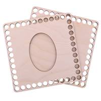 Obrázok ku produktu Drevené dno vyrezávané na servítky dvojdielne 20x20xm