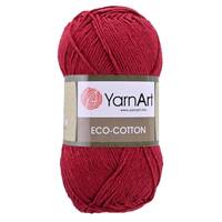 Obrázok ku produktu Bavlnená priazda YarnArt ECO cotton 776 červená