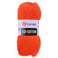 Obrázok ku produktu Bavlnená priazda YarnArt ECO cotton 800 oranžová
