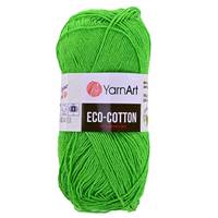 Obrázok ku produktu Bavlnená priazda YarnArt ECO cotton 802 zelená