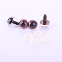 Obrázok ku produktu OČI bezpečnostné 14mm hnedá 2 páry