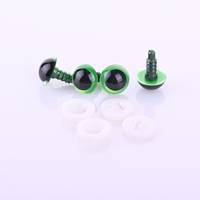 Obrázok ku produktu OČI bezpečnostné 12mm zelená metalická 2 páry