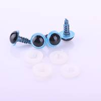 Obrázok ku produktu OČI bezpečnostné 12mm modrá metalická 2 páry