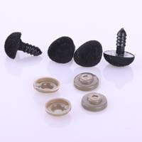 Obrázok ku produktu NOS ZAMATOVÝ 11x14mm čierna 4ks