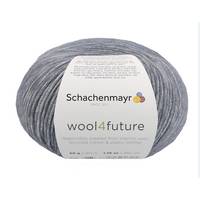 Obrázok ku produktu Vlna na pletenie Schachenmayr SMC WOOL4FUTURE 00055 sivá modrá