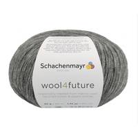 Obrázok ku produktu Vlna na pletenie Schachenmayr SMC WOOL4FUTURE 00098 sivá tmavá