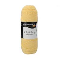 Obrázok ku produktu Pletacia priadza SCHACHENMAYR SMC SOFT & EASY 00021 žltá svetlá