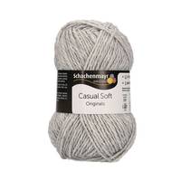 Obrázok ku produktu Vlna na pletenie Schachenmayr SMC CASUAL SOFT 00090 sivá svetlá