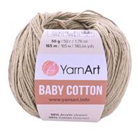 Obrázok ku produktu Pletacia priazda YarnArt BABY cotton 434 hnedá svetlá