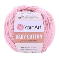 Obrázok ku produktu Pletacia priazda YarnArt BABY cotton 413 ružová