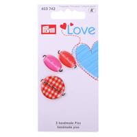 Obrázok ku produktu NÁŠIVKA HANDEMADE 742 červená ružová