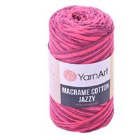 Obrázok ku produktu Špagát na macrame techniku YartArt MACRAME COTTON JAZZY 1220 fialová ružová neónová
