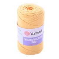 Obrázok ku produktu Špagát na macrame techniku YartArt TWISTED MACRAME 3mm 764 žltá