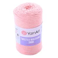 Obrázok ku produktu Špagát na macrame techniku YartArt TWISTED MACRAME 3mm 767 oranžová svetlá
