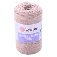 Obrázok ku produktu Špagát na macrame techniku YartArt TWISTED MACRAME 3mm 768 béžová tmavá