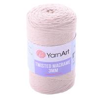 Obrázok ku produktu Špagát na macrame techniku YartArt TWISTED MACRAME 3mm 753 béžová