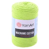 Obrázok ku produktu Špagát na macrame techniku YartArt MACRAME COTTON 801 žltá neónová