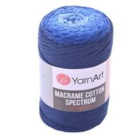 Obrázok ku produktu Špagát na macrame techniku YartArt MACRAME COTTON SPECTRUM 1324 sivá modrá