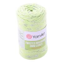 Obrázok ku produktu Špagát na macrame techniku YartArt TWISTED MACRAME LUREX 3mm 755 zelená