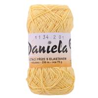 Obrázok ku produktu Pletacia priadza Niťárna DANIELA 1134 žltá svetlá