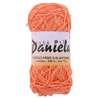 Obrázok ku produktu Pletacia priadza Niťárna DANIELA 2254 oranžová svetlá