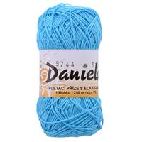 Obrázok ku produktu Pletacia priadza Niťárna DANIELA 5744 modrá tyrkysová