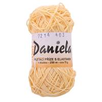 Obrázok ku produktu Pletacia priadza Niťárna DANIELA 7214 žltá