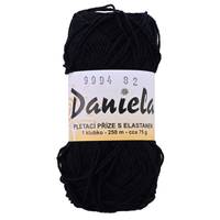Obrázok ku produktu Pletacia priadza Niťárna DANIELA 9994 čierna