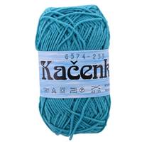 Obrázok ku produktu Pletacia priadza Niťárna KAČENKA 6574 modrá tyrkysová